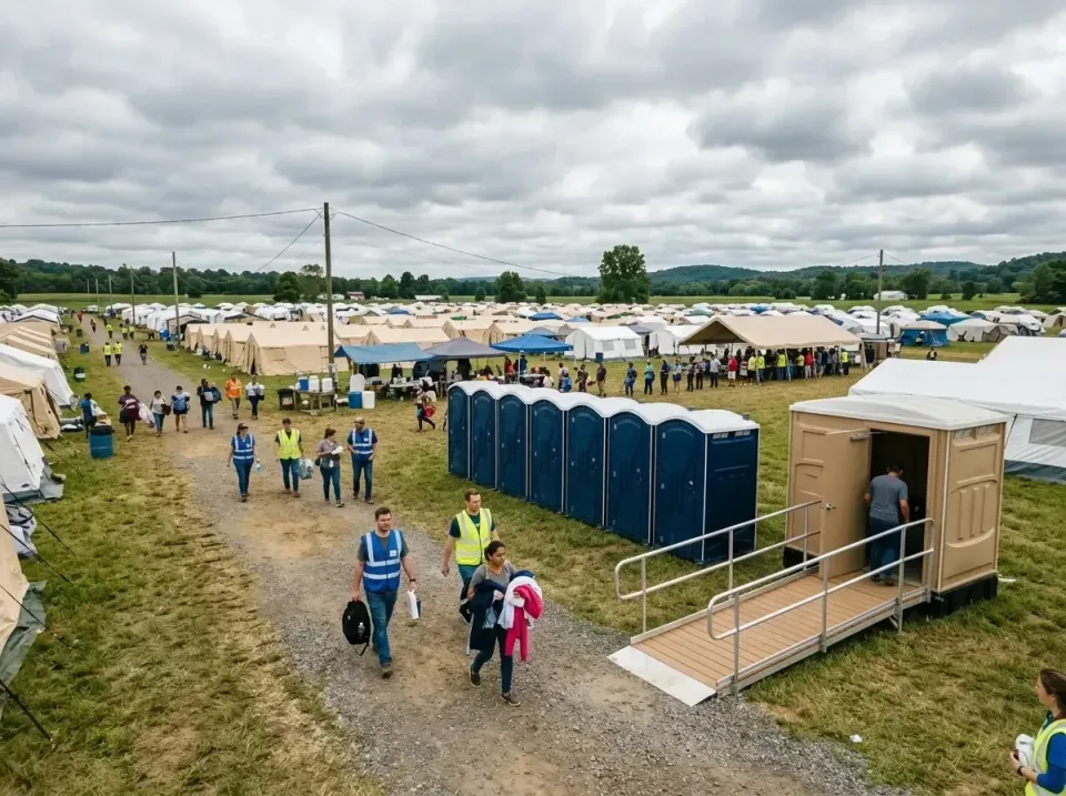 disaster-relief-camp-restrooms-010 — frequently asked questions, Dumpster & Portable Bathrooms Rental in Staunton, IL